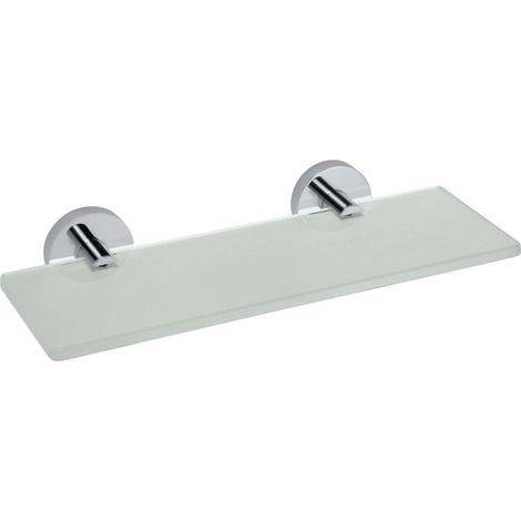 Sapho X-Round - Estante 30x13 cm, vidrio/cromo XR601 (1/2)