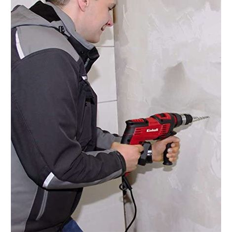 Einhell trapano a percussione TC-ID 1000 kit 1010w 230v + valigetta e set 15 punte (1/10)
