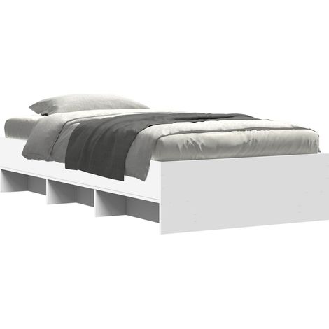 Estructura de cama Blanco 80 x 200 cm Madera de ingeniería vidaXL (1/5)