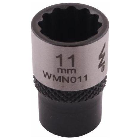 Douille 1/4" à douze pans. 11 mm. CrV50BV30. DIN 3124. Waryński (1/4)