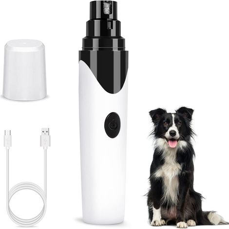 Hundekrallenschleifer, verbesserter Haustierkrallenschleifer, superleise, elektrischer D (1/5)