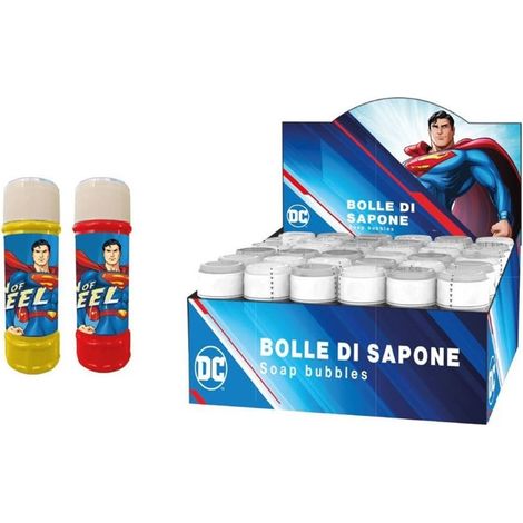 Paquet De Bulles De Savon De 36 Pcs 60 Ml De Bouteilles Superman Pour La Pièce D'enfant 959188