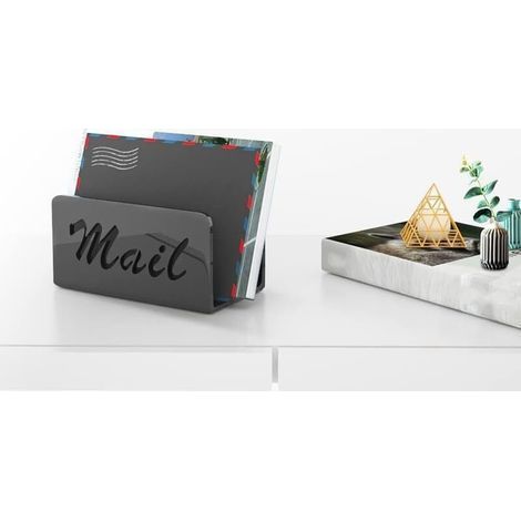 Trieur de Courrier en Acrylique, Base Antidérapant pour la Maison, l'école, Le Bureau (1/4)