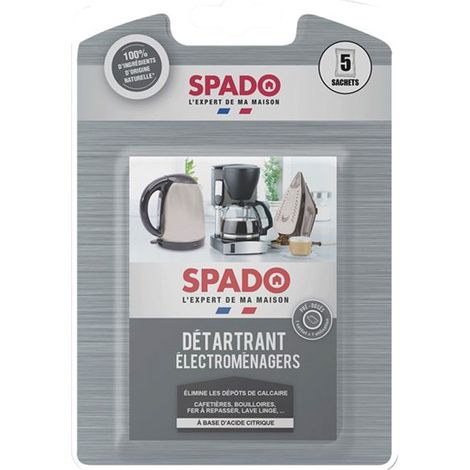 Descalcificador para Cafetera 5 Sobres - Spado