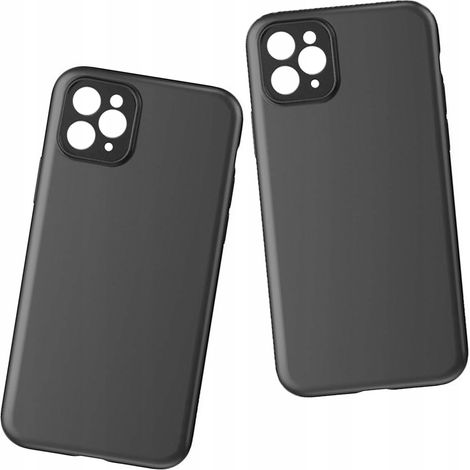 Custodia morbida in silicone per Motorola Moto G53 - Nera (1/5)