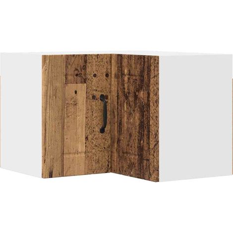 Meubles de Rangement,Armoire de cuisine avec étagère Bois Ancien 57 x 57 x 40 cm CFW314542 (1/5)