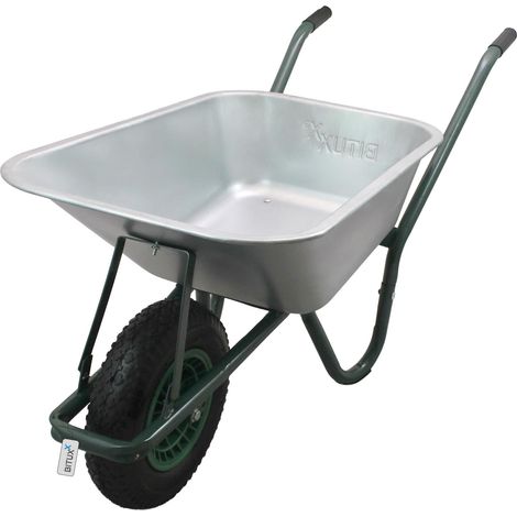Bituxx Schubkarre 100L 250kg Schiebkarre Scheibtruhe Schubkarren für Bau Garten (1/5)