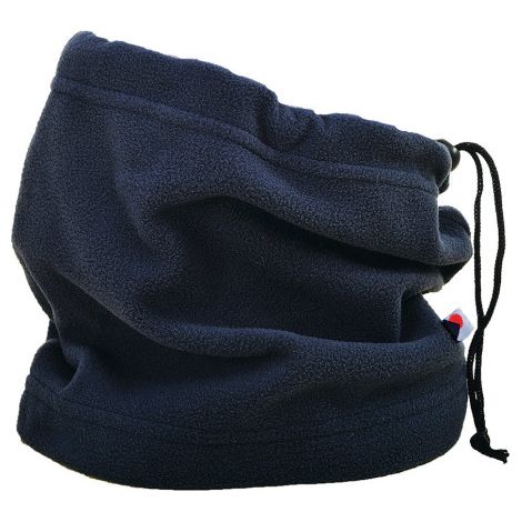 Cuello tejido polar para lluvia color negro CS21  Azul Marino