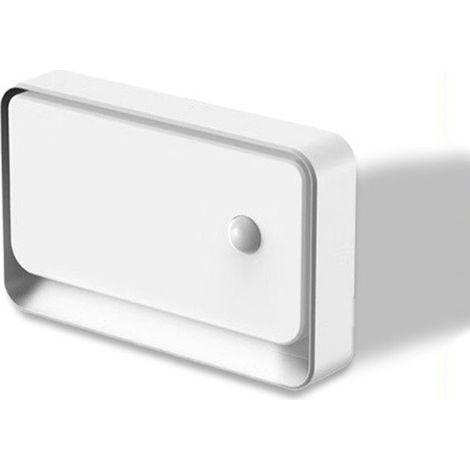 Intelligente Bewegungsmelder-Lampe für Flure, Treppenhäuser und Durchgänge, wiederaufladbare Bodenlampe mit Bewegungssensor, LED-Weißlicht 6000 K deng ALOVEZ