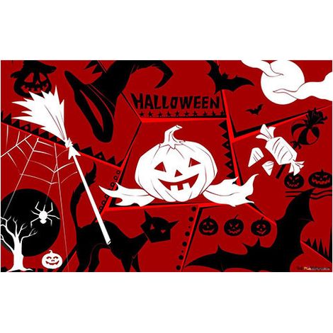 Halloween-Dekorations-Fußmatte, rutschfeste Halloween-Party-Türmatte
