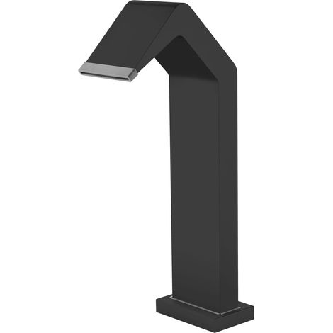 Mice - Cascada Decorativa para Piscina y SPA - Griferia Exterior de Acero INOX S316 - Fuente para Piscinas/Estancos - Duchas Exteriores (Negro Mate) (1/3)