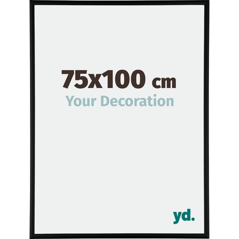 yd. - Cadre photo 75x100 - Noir Mat - Aluminium - Kent (1/5)