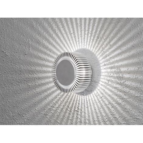Wandleuchte MONZA für effektvolle Beleuchtung, 5W, IP54, massives Aluminium (1/5)