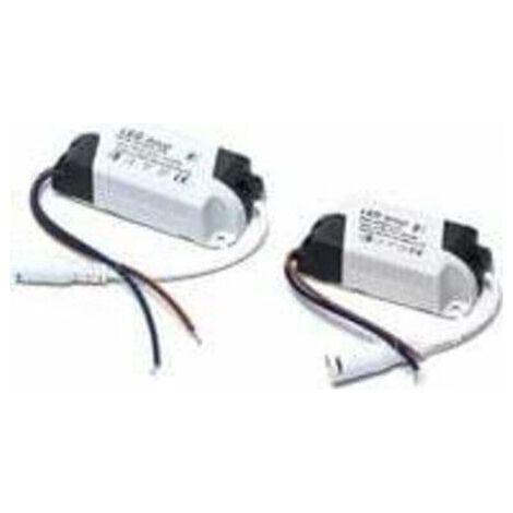 2x Driver LED, 13-18W transformateur pour plafonnier LED, alimentation panneau LED, connecteur DC pour plafonnier LED (13-18W) (1/4)