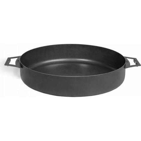 Poêle de cuisson à deux poignées, 50cm, acier naturel, CookKing, 121201 (1/2)