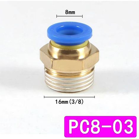 Buse de pulvérisation basse pression à raccord rapide 3/8" x 8mm – Système de refroidissement, brumisation fine, dépoussiérage et désinfection pour extérieur, jardin, élevage et industrie