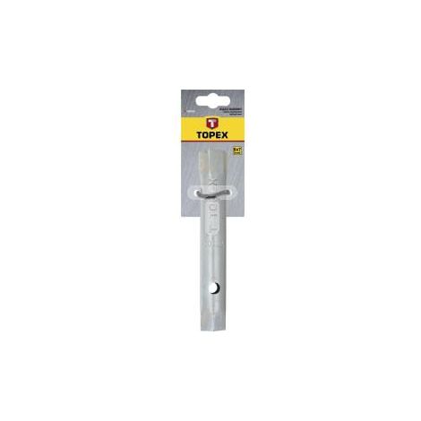 FPLUS llave tubo  8-9 , Llave de tubo hueca TOPEX  con casquillos hexagonales de 8 x 9 mm. Su accionamiento puede ser una perilla insertada a través de los agujeros en el cuerpo. L