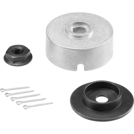 Dewalt – Adaptateur de lame de rechange pour DCM571 DT20657QZ – Compatible avec tondeuses à gazon 54V – Coupe nette sans éclat – Noir/Jaune (1/4)