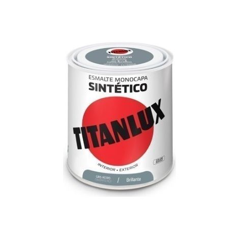 Esmalte Sintetico Brillo 0503 250 Ml Gris Acero