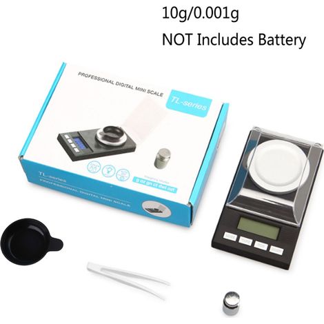 Balance de cuisine numérique, balance de précision pour bijoux, affichage LCD, haute précision-AquaForge