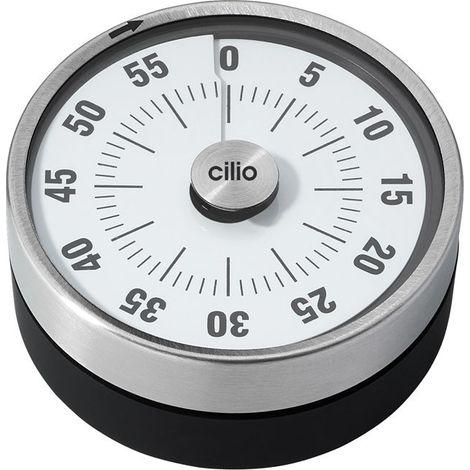 Timer Cilio Pure con magnete, diametro 8x3 cm (1/5)