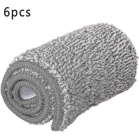 Lot de 2 lingettes de nettoyage grises AURA maxx pour système de nettoyage facile avec seau à 2 compartiments (1/2)