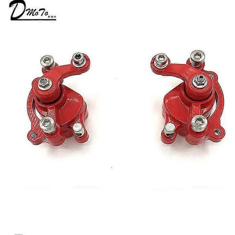 Kit d'étrier de frein à disque arrière 140 mm et disques de friction pour mini-moto tout-terrain à essence 49 cm³, scooter électrique et quad - H (1/5)