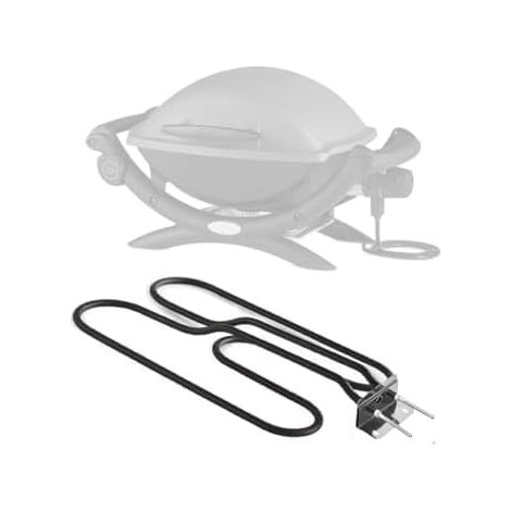 BBQ-Grill-Ersatzheizelement, kompatibel mit Weber Q140, Q1400 Grill, Edelstahl-Heizspirale 65620 80342, Widerstandsheizelemente, Grillzubehör