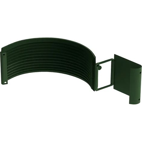 Manchon d’assemblage gouttière acier Ø127 mm – Vert RAL 6020