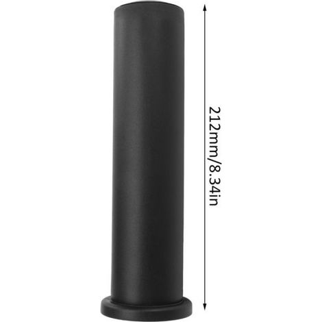 Manchon Adaptateur Haltères - PP Noir - Convient Tiges 25 à 50 mm - Usage Salle de Sport et Maison - 1 Pièce (1/5)