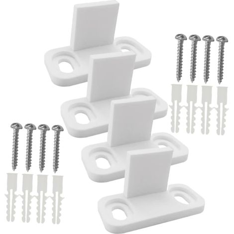 Guide de sol pour porte de grange coulissante plastique (1/5)