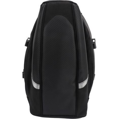 Sacoche de selle moto arrière étanche, sac de rangement extensible 14,5–18,5 L, valise de voyage pour moto (1/5)
