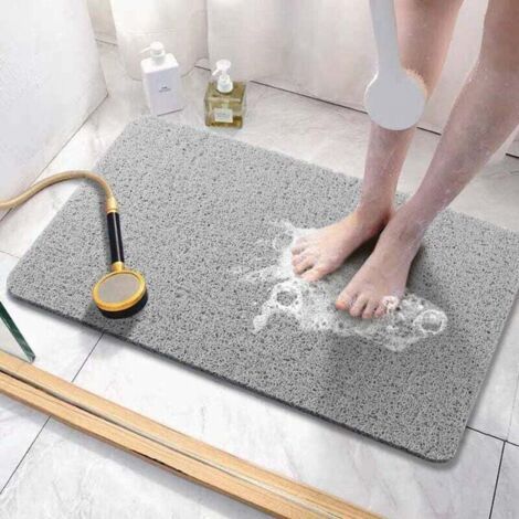 BUNTHAUS PA Tapis De Bain Antidérapant Texturé Doux Avec Drain Pour Baignoire Et Douche Séchage Rapide 61 X 40 6 Cm (1/4)