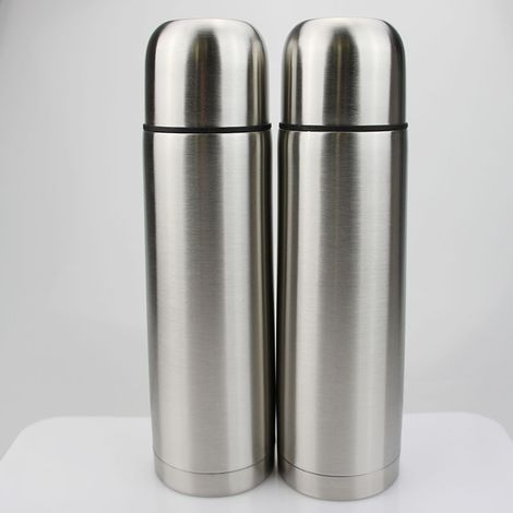 Tasse Thermos À Vide - Tasse À Balle En Acier Inoxydable 304 Double Paroi - Pour Activités Extérieures Et Voyage - 1000 Ml (1/3)
