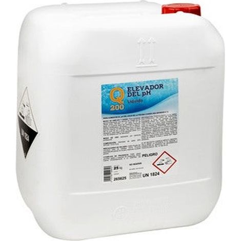 PH-Erhöher, PH-Erhöher, geruchloses festes Produkt, leicht wasserlöslich, 25 kg, flüssig