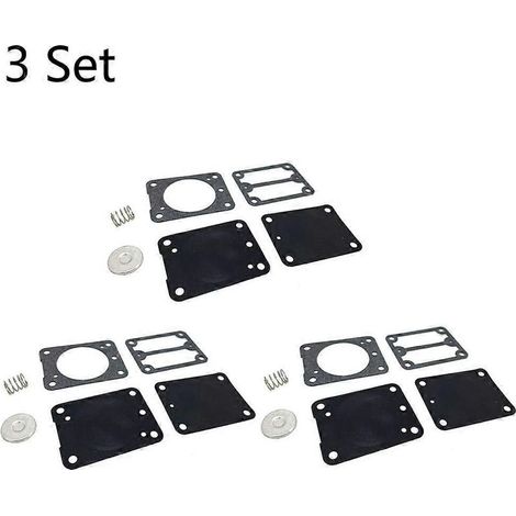 Kit de réparation de pompe à carburant (3 pièces) pour tondeuse à gazon B&Stratton 693502 42E000 422000 460000 (1/5)