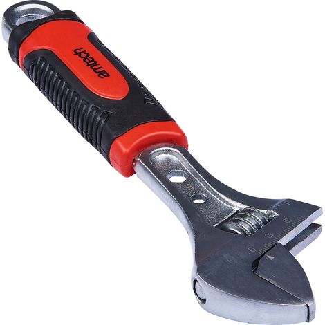 8'' Adjustable Wrench Injected Grip - C1685 (1/4)