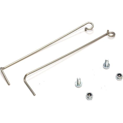 Kit molle per sportello lavatrici carica dall'alto - WHIRLPOOL - IGNIS - BAUKNECHT - Cod. Rif.: 481209498005