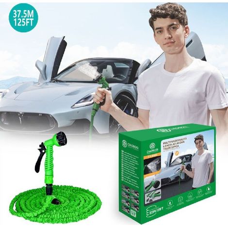 Linq - Tubo Magico Per Irrigazione 37,5 Mt 125ft Giardino Estensibile Pistola Tx-9461 - (1/5)