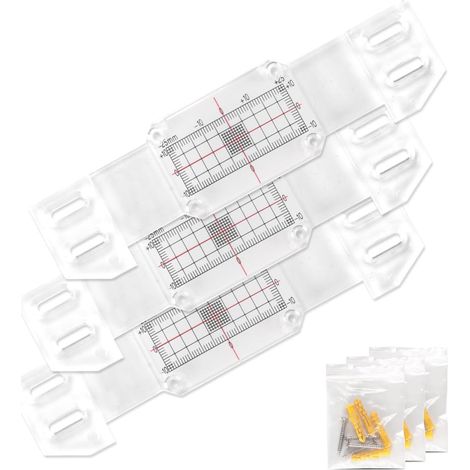JSSEVN - Set of 3 crack monitors for standard cracks and corners (1/5)