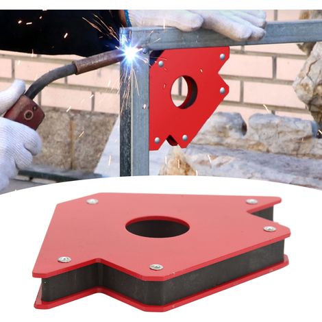 x 10 cm (4 Zoll) und 22,7 kg (50 Pfund) hochfeste Schweißmagnete, 45°, 90° und 135° Winkel, für Schweißhalterungen (VT01624B) (Versand mit 3 Lagen Luftpolsterfolie) (Übergewicht) (1/5)