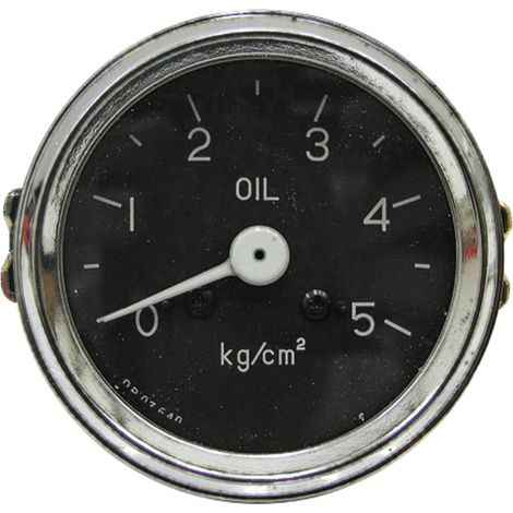 Manometro pressione olio 12V M12x1.5 0-5 bar