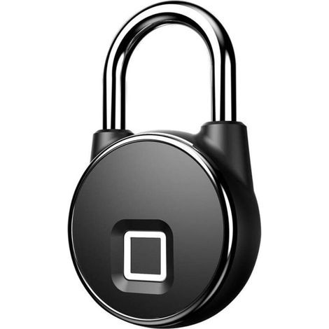 Serrure intelligente multifonctionnelle à empreintes digitales, sans clé, étanche, antivol, cadenas pour porte et bagages, serrure à empreintes digitales,de DEBUNS (1/5)