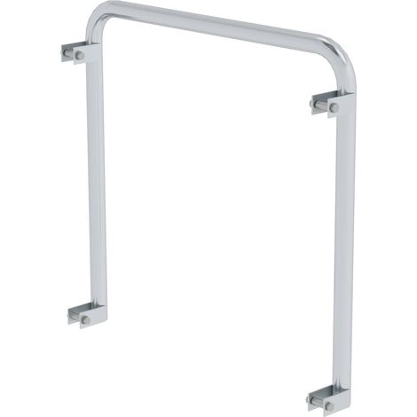 Günzburger Steigtechnik Garde-corps frontal pour plate-forme de travail fixe 0,62 x 0,59 x 0,75 m - 050046 (1/2)