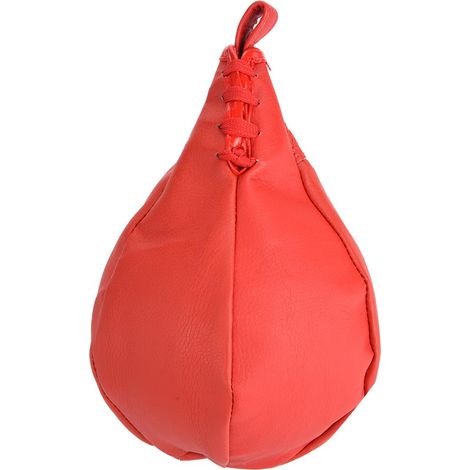 Ballon de fraîche suspendu pour entraînement de boxe, sac de vitesse MMA gonflable (Rouge) (1/5)