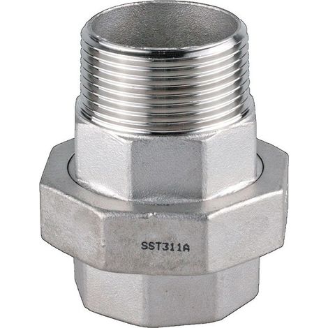 Connessione a vite EN 10226-1 NPS - 1 1/2 in. tenuta superficiale L. 79 mm L. 1 - 19 mm L. 2 - 23 mm SPRINGER (confezione da 5)