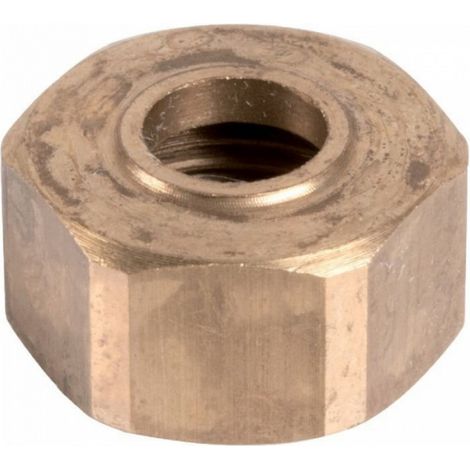Thermador 374G1220 - 6-point brass screw nut - F3/4" - Ø12mm - 374G (10pcs)