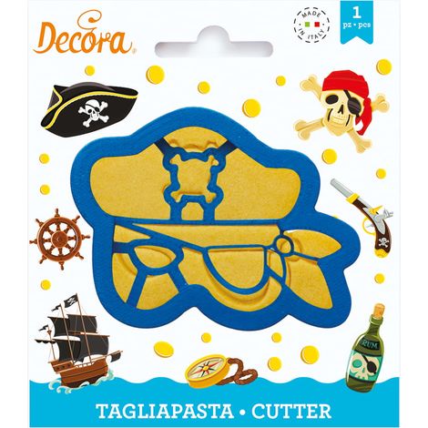 Moule à emporte-pièce pour masque de pirate Decora