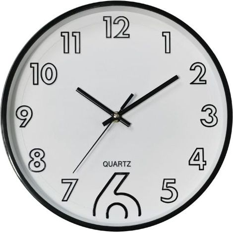 Reloj de pared analógico de cuarzo de 27,5 cm MH-9873ZH2 (1/2)