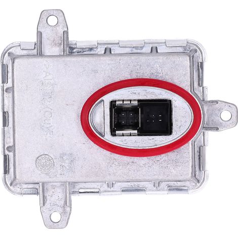 Convertisseur de tension voiture rouge 12V/24V CC vers 220V CA 50Hz 420W écran LCD avec 1 prise secteur et lumière ambiante